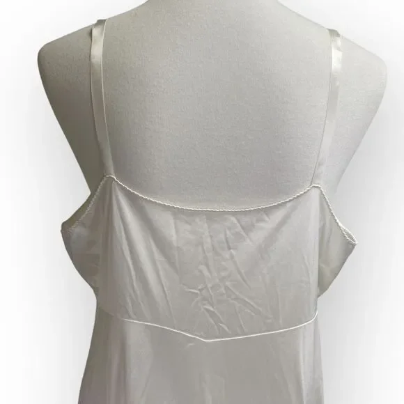 Vintage Full chemise long slip gown nightgown, size 40 (bra size). Approx XL - Picture 3 of 13